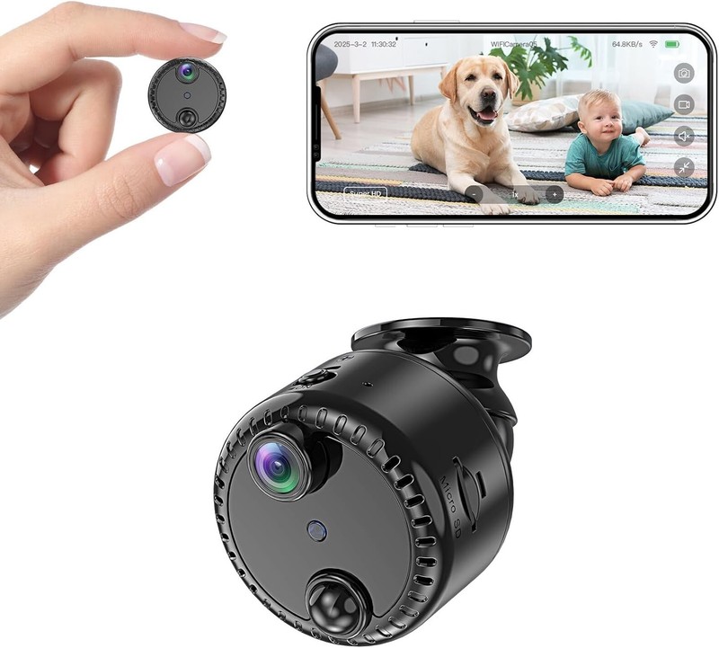 Smart Motion Detection Mini Cam with Cloud Storage gallery