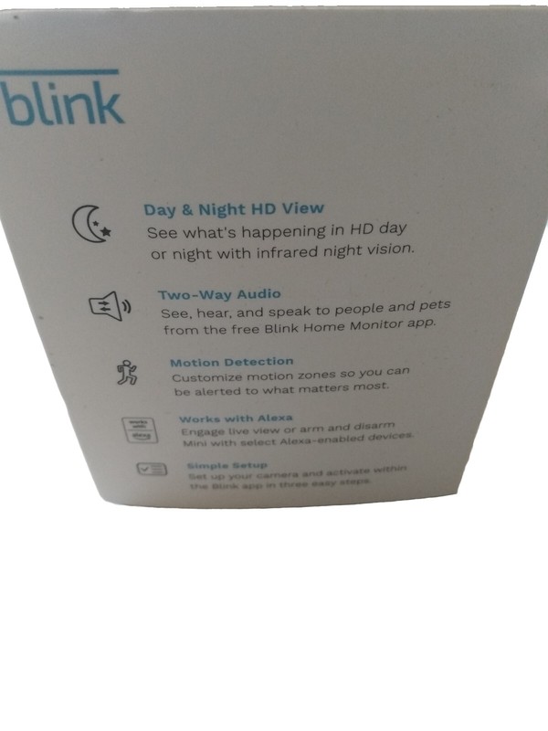 Blink BCM00300UB Mini Indoor 1080p Wi-Fi Security Camera - Black gallery