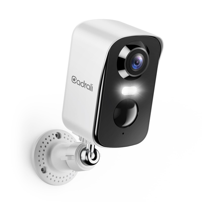 2K Wireless Outdoor Security Camera – Full Color Night Vision, Motion Alerts, 2-