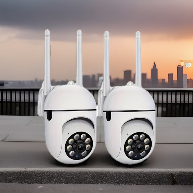 2 Huntvision Wifi Cameras W/Cloud Storage Or TF Card Support, Intelligent Camera gallery
