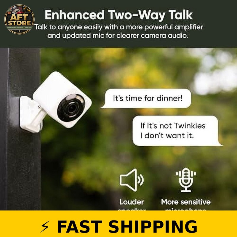 Wyze Cam v4 2.5K HD Wi-Fi Security Camera Indoor/Outdoor gallery