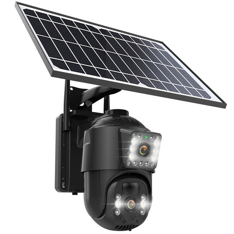 Sansco 4MP Outdoor Solar Security Camera Wifi Battery Powered Wireless 360° PTZ gallery