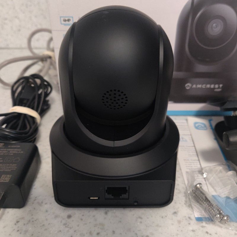 Amcrest 4MP ProHD Indoor WiFi Security IP Camera w/ Pan/Tilt Two-Way Audio gallery