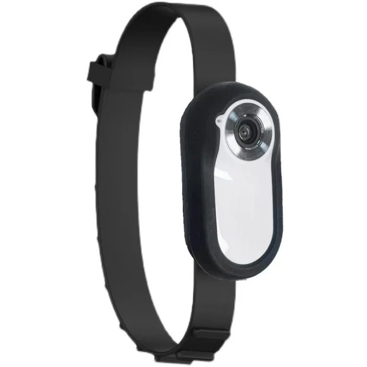 Magnetic Thumb Camera Portable HD Camera For Outdoor Cycling, Standard+Pet Silic