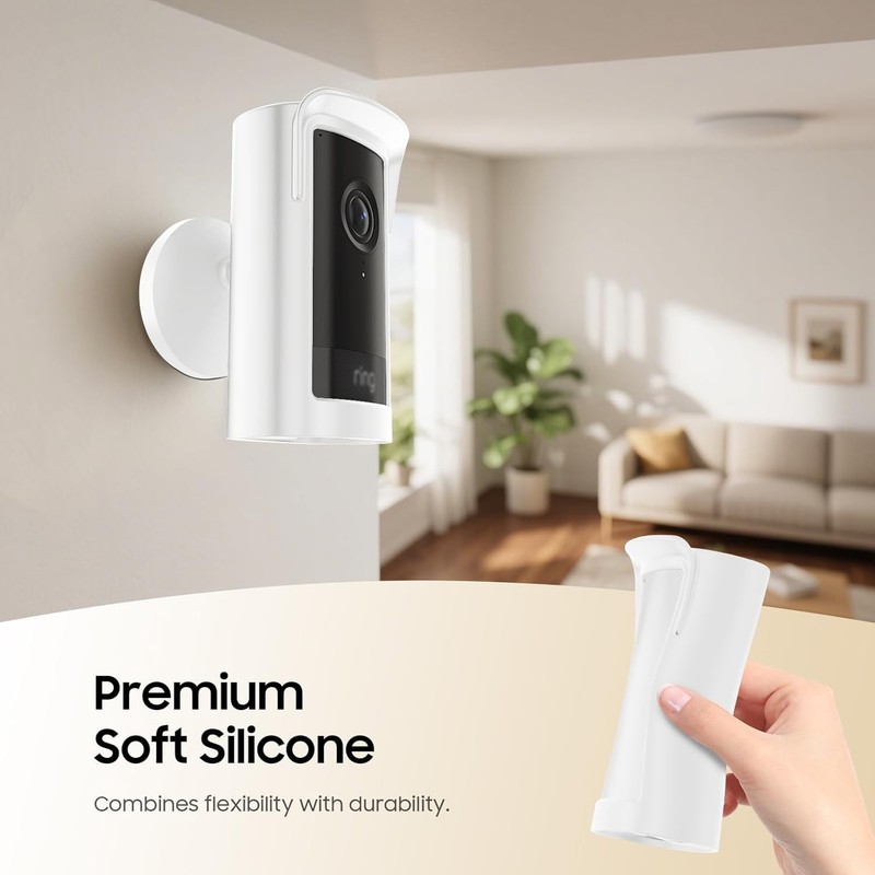 Silicone Case for Ring Outdoor Cam Pro (2025 Release) Soft Silicone Skin Cover gallery