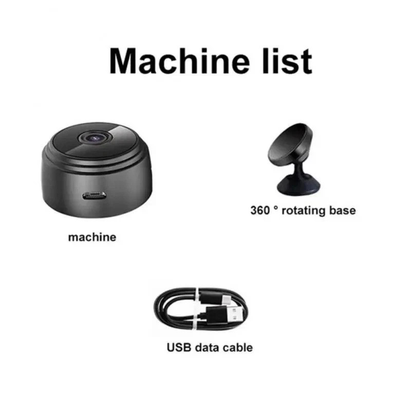 Mini Wireless Record Camera WiFi IP Home Security DVR Night Vision HD USB 1080P gallery