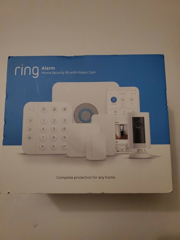 Ring Alarm Security Kit 9-Piece (2nd Gen) White FACTORY SEALED