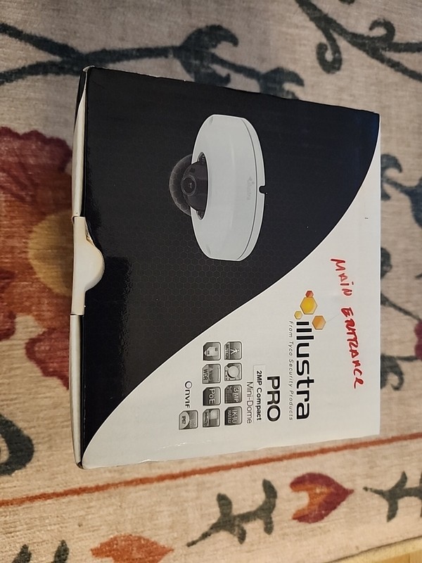 Illustra Pro 3MP Mini-Dome Unused