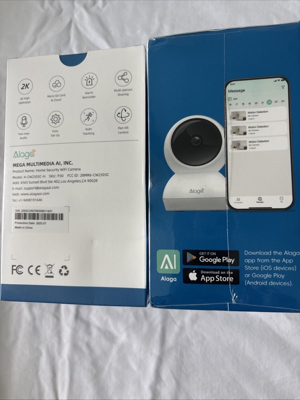Alaga home security wifi camera gallery