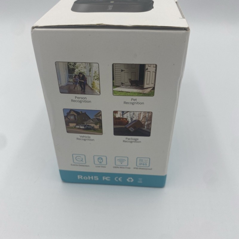 Vision Well Smart Wifi Battery Camera CG6S (Black) gallery