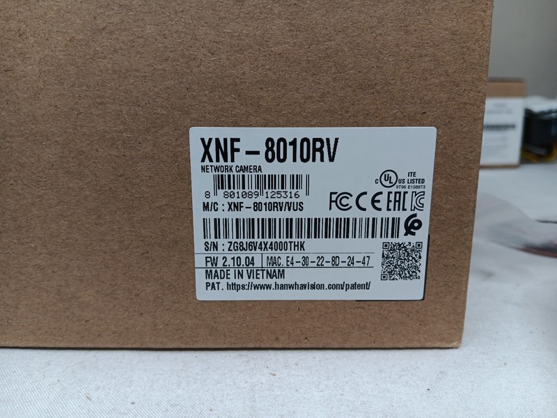 Hanwha XNF-8010RV 6MP IR Fisheye Network Camera gallery