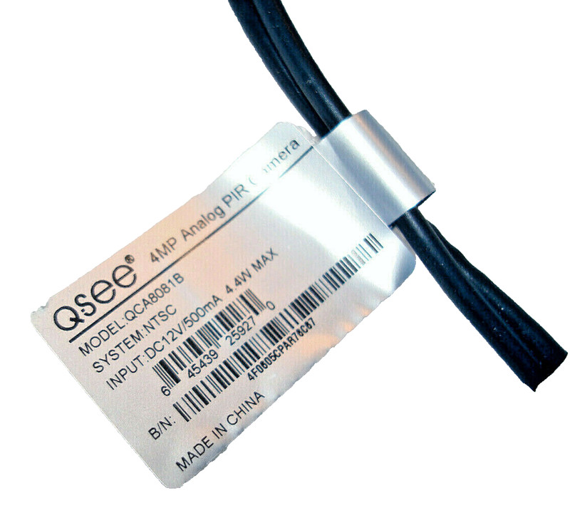 Q-See QCA8081B 4MP Analog HD Security Camera w/ PIR Technology + 60 ft. Cable gallery