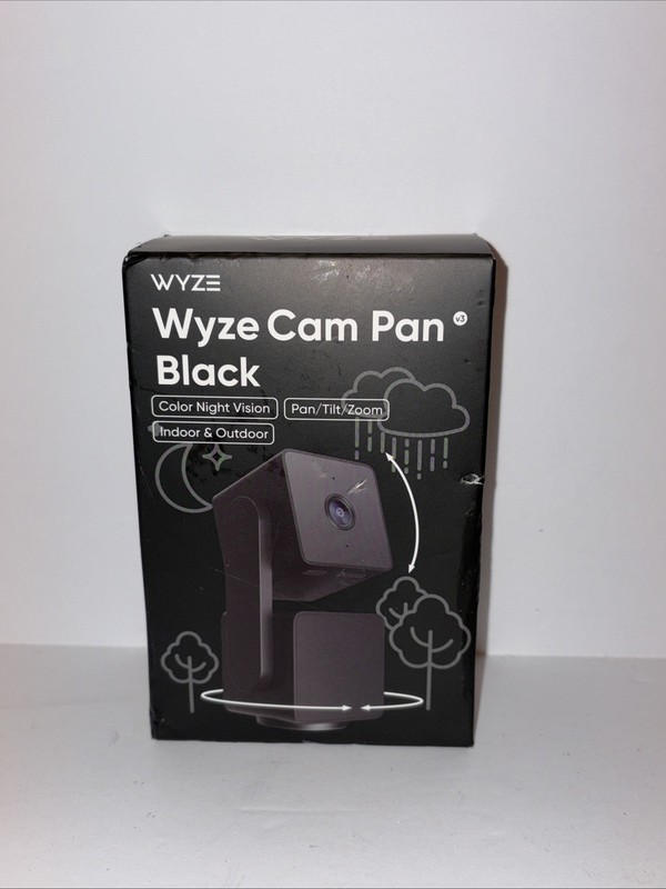 Cam Pan v3 Indoor/Outdoor IP65 1080P 360° Pan/Tilt/Zoom Wi-Fi Smart Home NEW