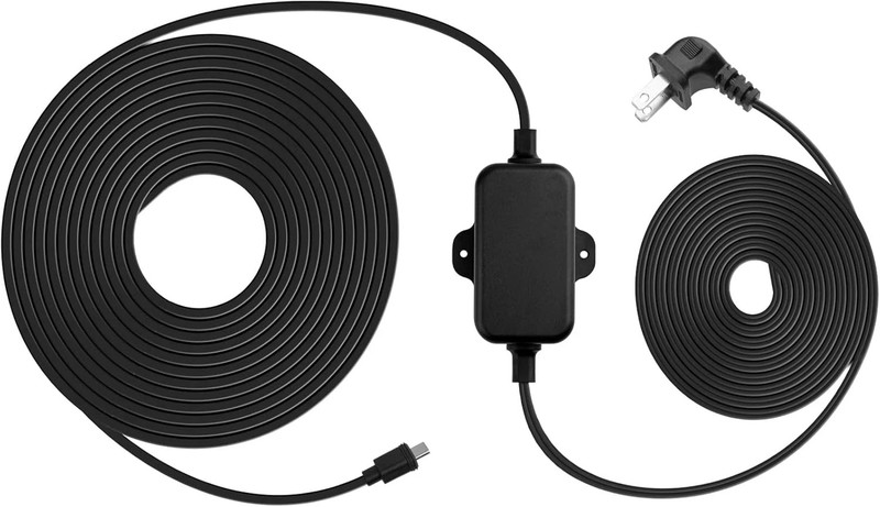 30Ft Weather Resistant Power Adapter for Blink Mini 2/Outdoor 4, Black 1 Pack