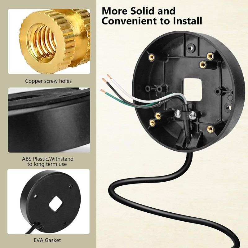 Power Cable and Plug-in Mount for Floodlight Cams gallery