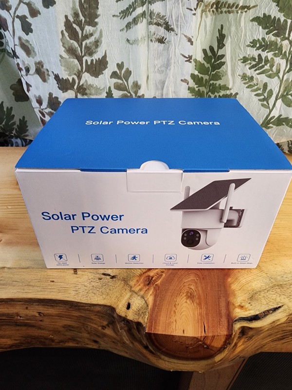 Home Guards Wireless Solar Power PTZ Camera SC12W