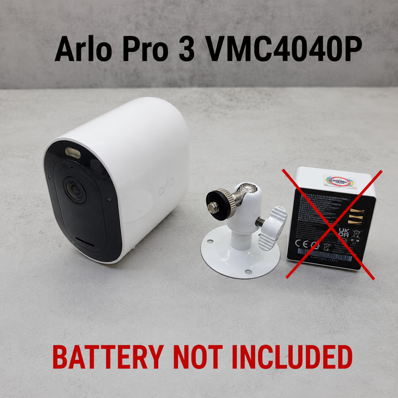 Arlo Pro 3 VMC4040P Add-on Spotlight Outdoor/Indoor Wire-Free Camera NO BATTERY!