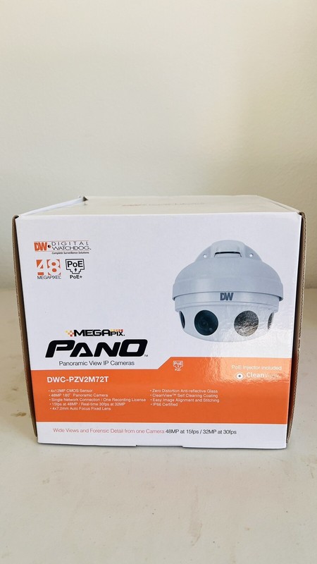 Digital Watchdog DWC-PZV2M72T 48Mp 180-Degree Multi Sensor Vandal Dome