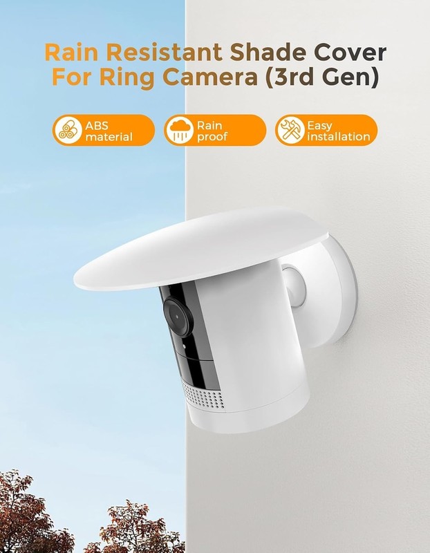 Quick Install Waterproof Shade for 1st Gen Ring Camera - Long Lasting Protection gallery
