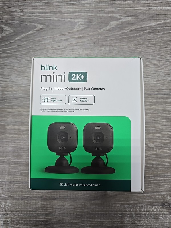 Blink - Mini 2K+ Compact plug-in security camera, 2K video resolution, color ... gallery