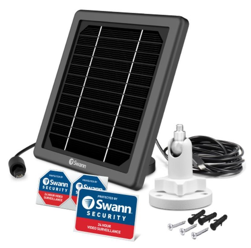 Swann SOLAR2 Solar Panel & Mounting Stand for Wire-Free Camera gallery