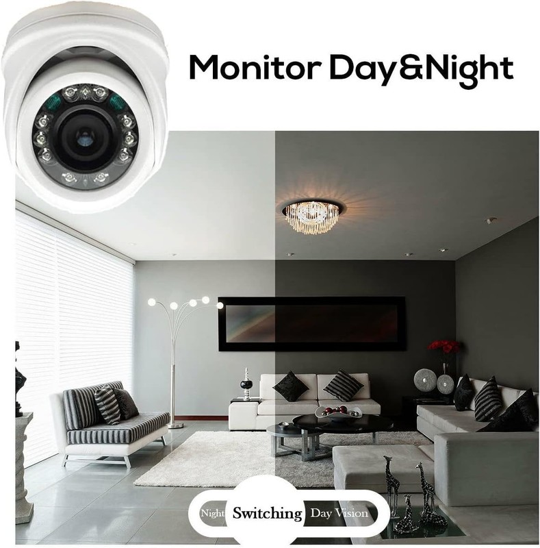 Mini 960H Dome Security Camera 12 LEDs Night Vision gallery