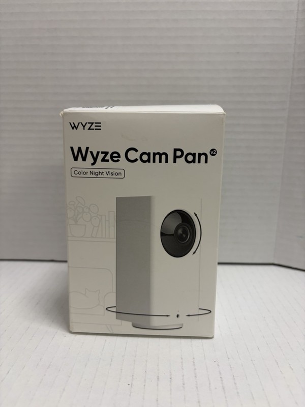 Wyze Cam Pan Indoor Wired 1080p HD Security Camera Color NightVision NEW Sealed
