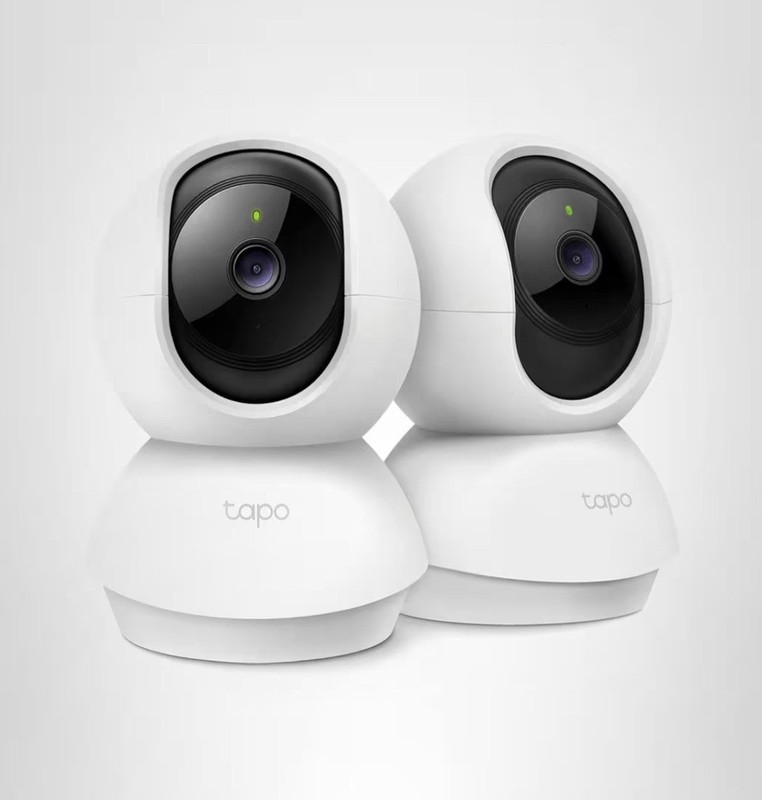 TP-Link Tapo 2K Pan/Tilt Security Camera Motion Detection 2 pack – C210P2