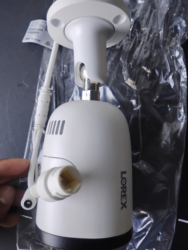 Lorex 4K 12MP IP Wired Bullet Security Camera Model #E910ab gallery