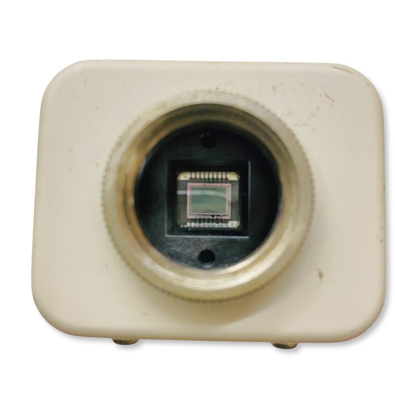 Sanyo VCB-3512T B/W Monochrome CCD Industrial Camera 12V DC - Made in Japan gallery