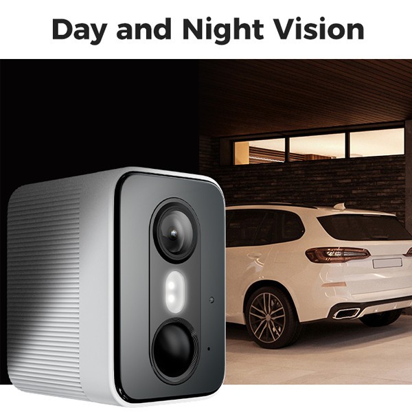 LNDU Wireless Security Camera 4K IR Night Vision Outdoor Home WiFi AI Detection gallery