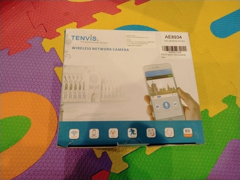 Tenvis Wireless HD IP Network Camera AE8934 – NIB NEW