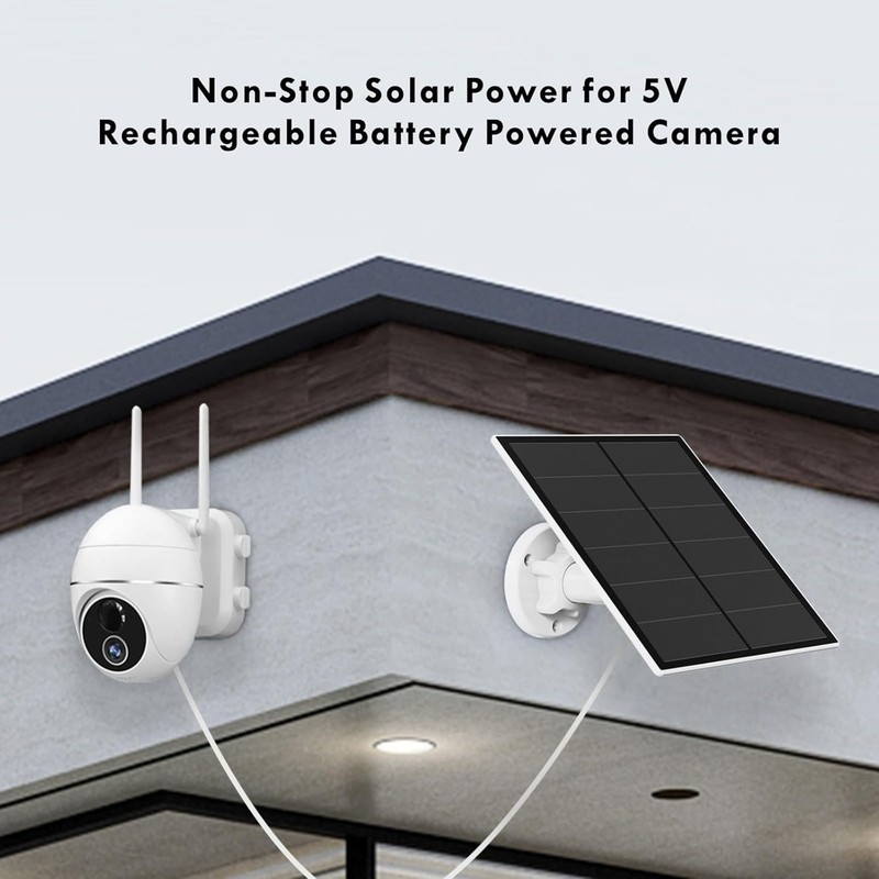 5W USB Solar Panel for Rechargeable Battery Camera gallery