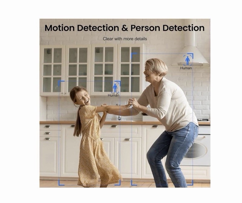 2-pack of Infiya K7 2K indoor security cameras 360 Pan/Tilt 2.3 GHz Wifi gallery