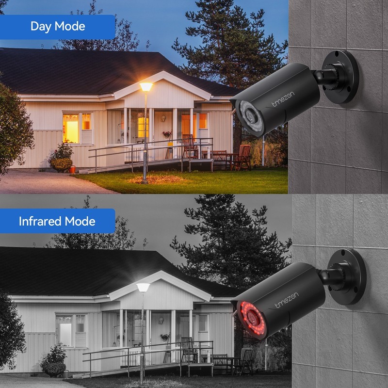 4K 8MP Security Camera System 16CH PoE NVR Wide Angle for Home Security IP66 gallery