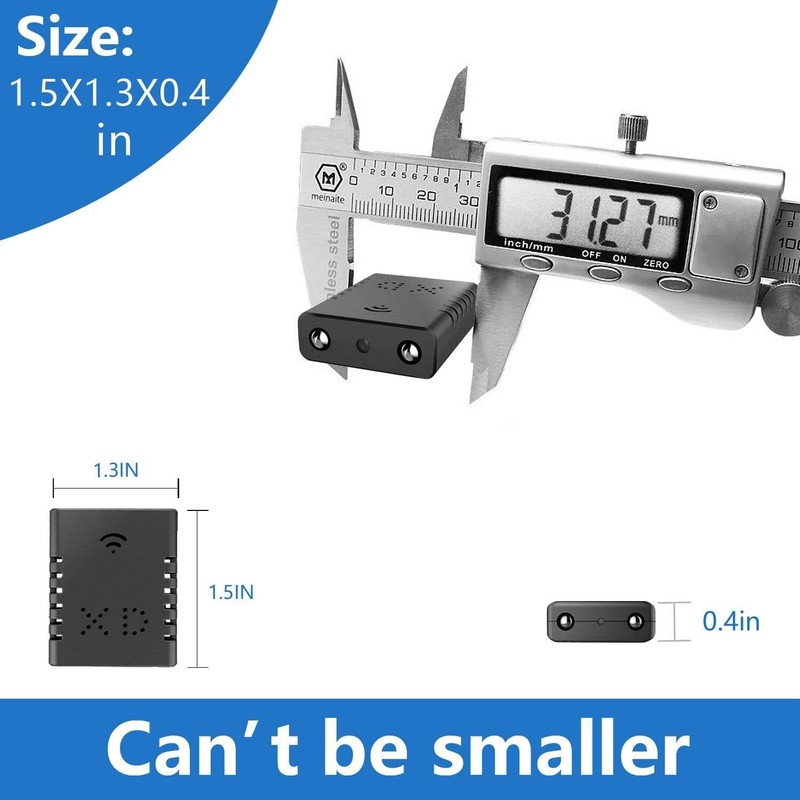 Smallest Wireless WiFi Camera,HD1080P Camera Detector,Baby Monitor,Mini gallery