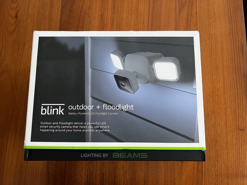 Floodlight Mount Accessory for Blink Outdoor Camera – Black – 2 Yr Battery –