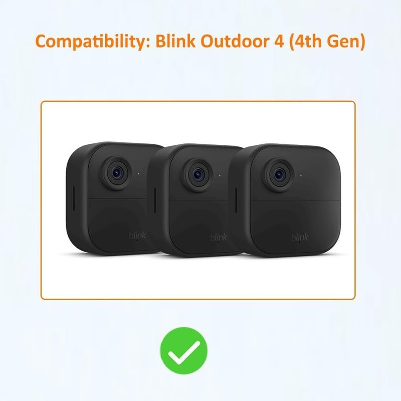 Secure 2 Pack Adjustable Mounts for Blink Outdoor 4 Cameras | Easy Installation gallery
