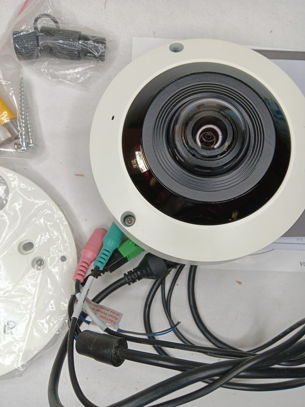 Hanwha XNF-8010RV 6MP IR Fisheye Network Camera gallery
