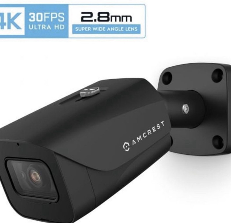 Amcrest 8MP UltraHD Outdoor POE Bullet Camera IP8M-2597EB-28MM 4K@30FPS gallery