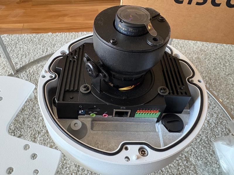 Cisco CIVS-IPC-6030 Video Surveillance HD Dome Camera Kit – Open Box Untested