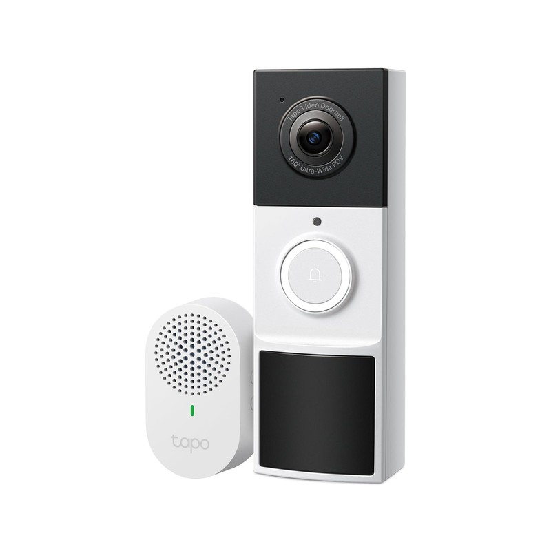 2K Wireless Video Doorbell with Chime – 160° Ultra-Wide View,Person Detection…