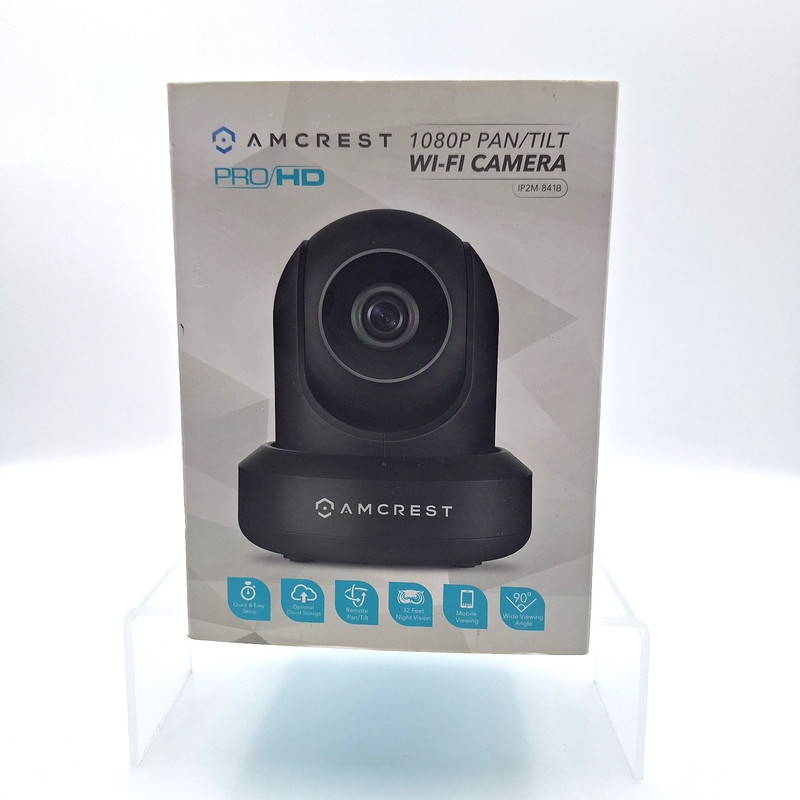 Amcrest Pro HD Wi-fi Camera 1080p Pan Tilt Wireless IP IP2M-841B New