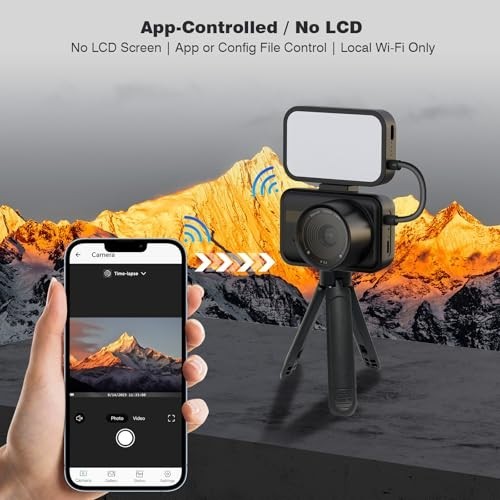 Time Lapse Camera, Timelapse Camera Wi-Fi with App Control, Color Night Vision, gallery