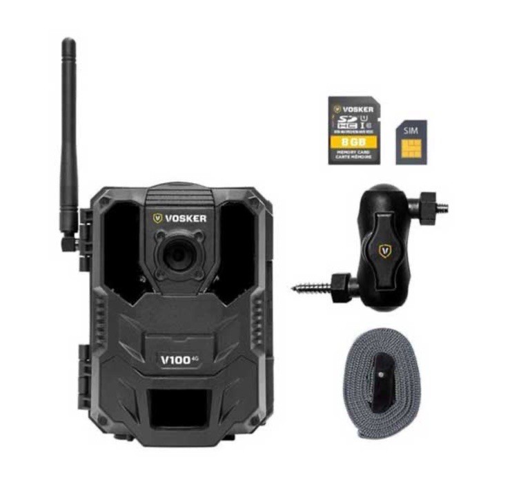 Vosker V100 LTE Cellular Security Camera No Required WiFi Weather Resistant gallery