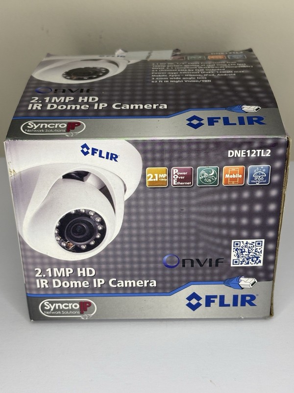FLIR DNE12TL2 2.1 MP IR Dome IP Camera