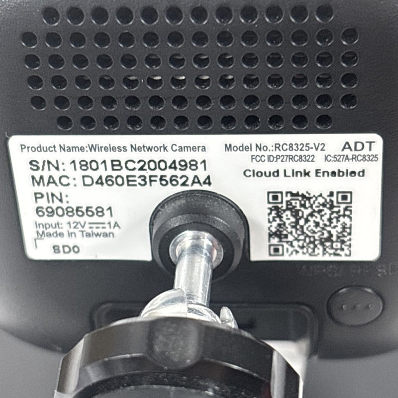 ADT RC8325-V2 Pulse Wireless Network Day Night Security Camera 720p Cloud Link gallery
