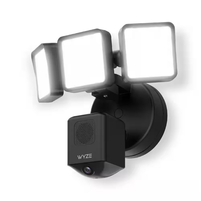 Wired Outdoor Wi-Fi Floodlight Pro Home Security Camera with 2K Resolution, A... gallery