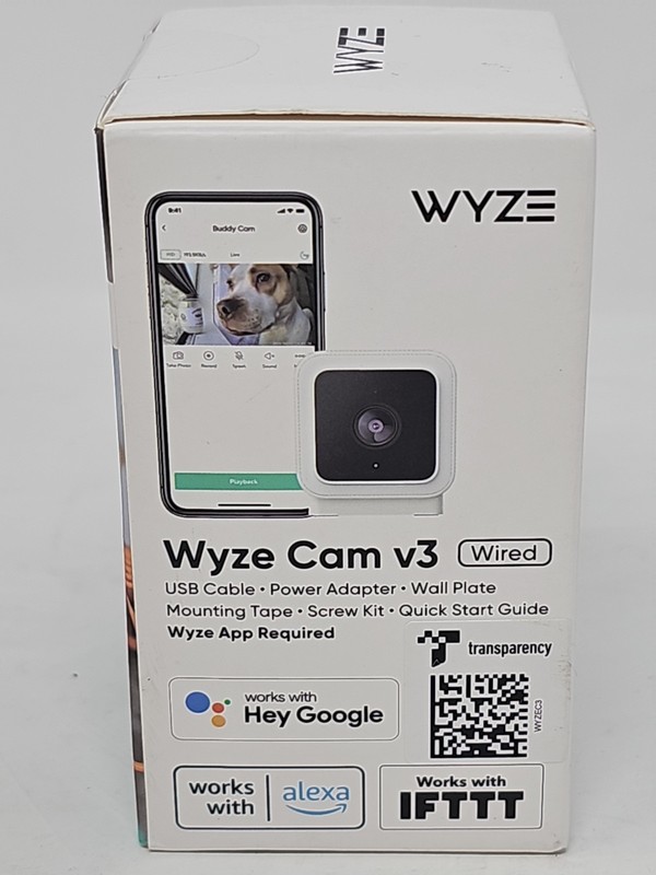 WYZE Cam v3 with Color Night Vision, Wired 1080p HD Indoor/Outdoor Camera gallery