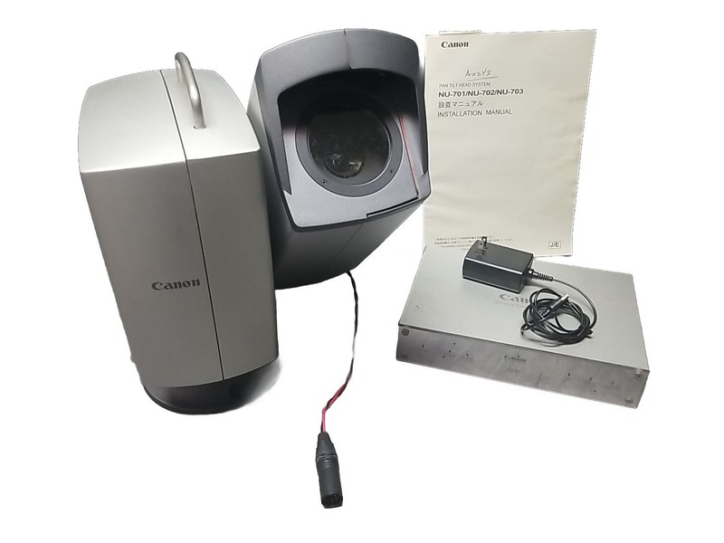 Canon NU-701N Remote Control Pan and Tilt & Canon VB150, Network Camera Server